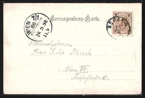 AK Aspang /N.-Ö., Totalansicht mit Blick ins Tal