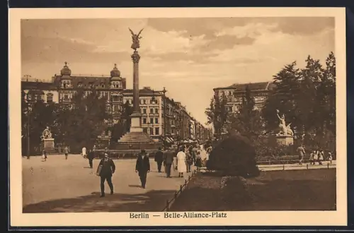 AK Berlin-Kreuzberg, Belle-Alliance-Platz