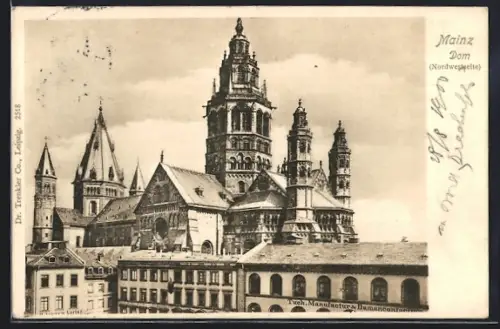 AK Mainz, Blick auf den Dom
