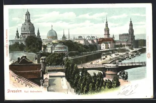 AK Dresden, Kgl. Belvedere