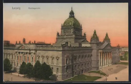 AK Leipzig, Blick auf das Reichsgericht