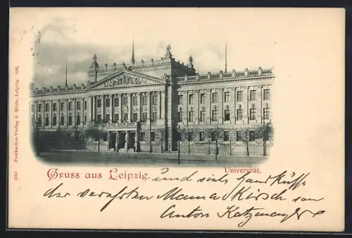 AK Leipzig, Eingang der Universität