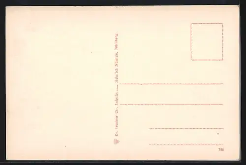 AK Regensburg, Panorama v. d. Winzererhöhen