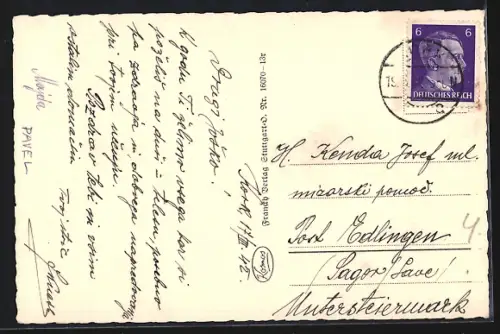 AK Kehl a. Rh., Dampfschiff an der Rheinbrücke
