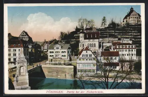 AK Tübingen, Partie bei der Neckarbrücke