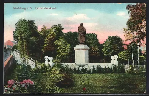 AK Kirchberg i. S., Luther-Denkmal