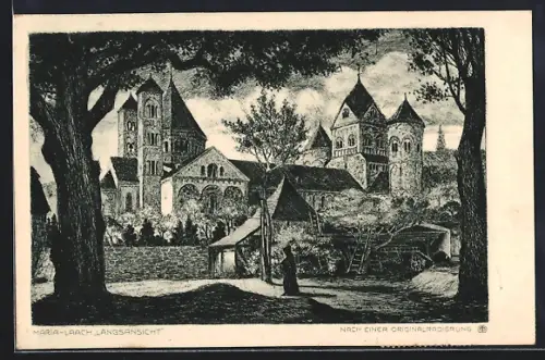 AK Maria-Laach, Längsansicht der Ortschaft