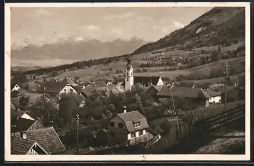 AK Kohlgrub, Blick ins Dorf