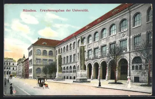 AK München, Erweiterungsbau der Universität