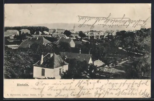 AK Rinteln, Blick über die Ortschaft