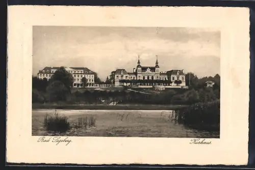 AK Bad Segeberg, Das Kurhaus mit Anlagen