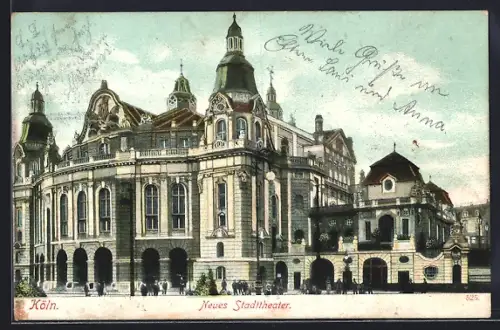AK Köln-Neustadt, Neues Stadttheater
