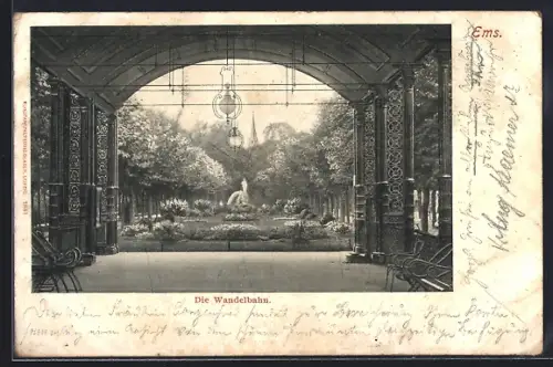 AK Ems, Wandelbahn