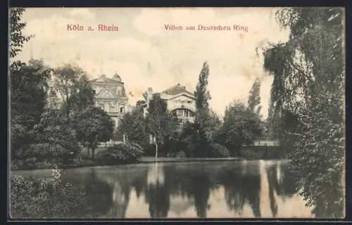 AK Köln-Neustadt, Villen am Deutschen Ring