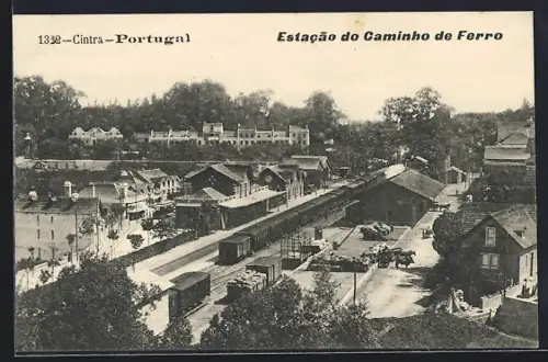 AK Cintra, Estacao do Caminho de Ferro, Bahnhof