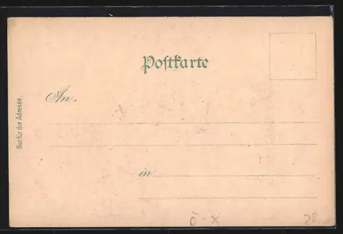 Lithographie Thaya /Nied.-Österr., Hammer-Schmiede, Spitalkirche, Marktplatz