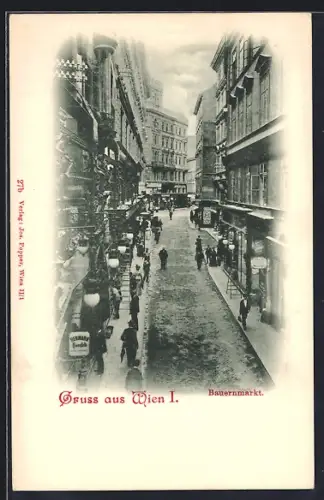 AK Wien, Blick in den Bauernmarkt