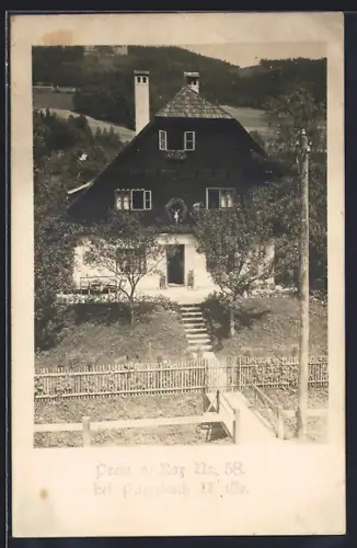 AK Prein a. Rax, Blick auf ein Wohnhaus
