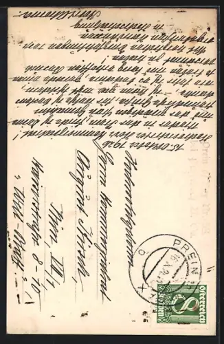 AK Prein a. Rax, Blick auf ein Wohnhaus