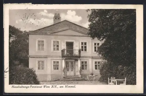AK Wien, Haushaltungs-Pensionat am Himmel