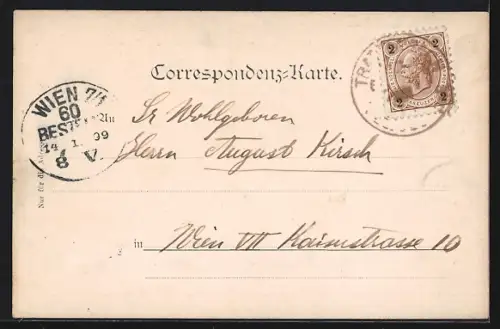 AK Trattenbach, Balthasar Fuchsreiter`s Gasthaus zum braunen Hirschen