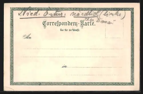 Lithographie Raabs, Reismühle, Schloss Raabs, Ruine Kolmitz