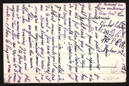 AK Landau / Pfalz, Place de la poste et Synagoge