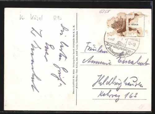 AK Lauterecken /Glan, Fliegeraufnahme des Ortes