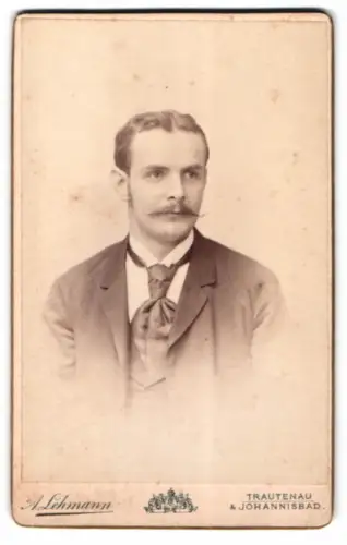 Fotografie A. Lehmann, Trautenau, W. Lorenz im Porträt