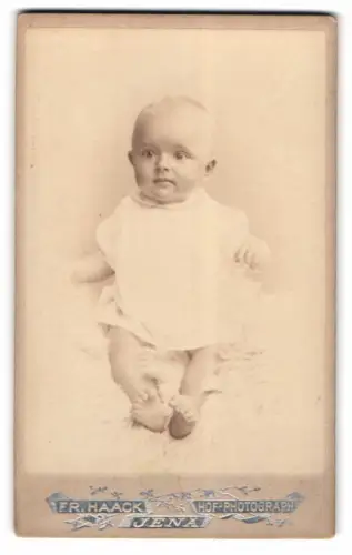Fotografie Fr. Haack, Jena, Kate Huttig als Baby im August 1897