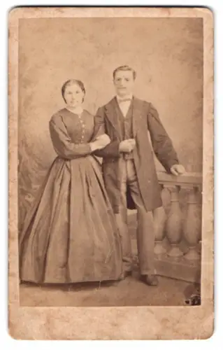Fotografie C. E. Schlunck, Königsberg, Münzstrasse 7, Julius Hochfeld und seine Frau Luise, geb. Kalkstein