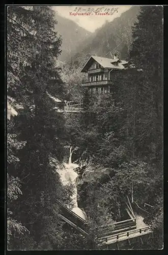 AK Kesselfallhaus am Kesselfall im Kaprunertal