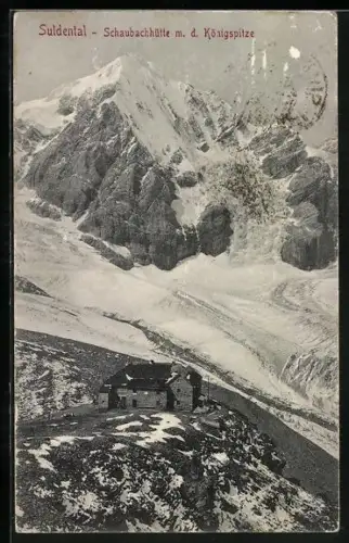 AK Schaubachhütte, Berghütte mit der Königsspitze