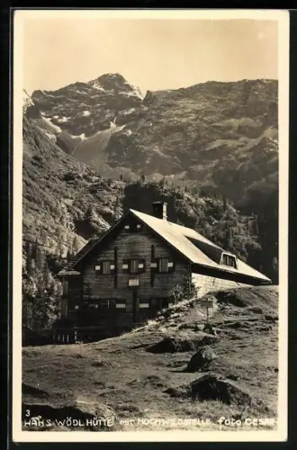AK Hans Wödlhütte mit Hochwildstelle