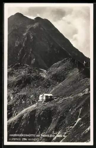 AK Innsbruckerhütte am Pinnisjoch mit Aufstieg zum Habicht