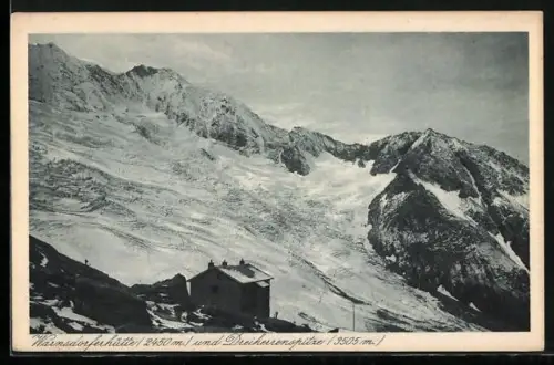 AK Warnsdorferhütte und Dreiherrenspitze