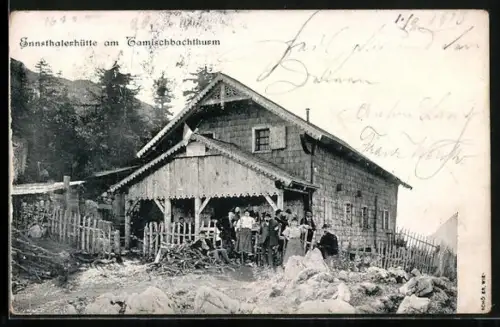 AK Ennsthalerhütte, Berghütte am Tamischbachturm