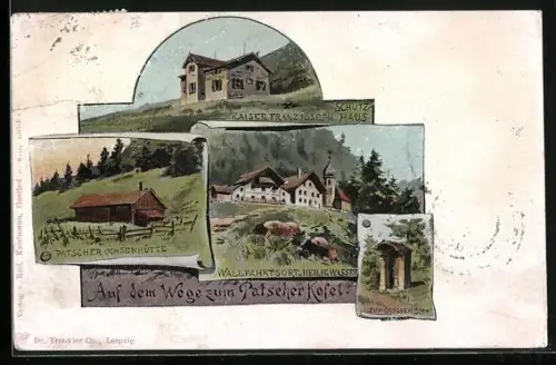 AK Kaiser Franz Joseph Schutzhaus, Patscher Ochsenhütte