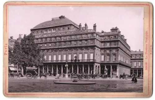 Fotografie Römmler & Jonas, Dresden, Ansicht Paris, Le Theatre Francais