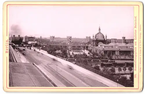 Fotografie Römmler & Jonas, Dresden, Ansicht Berlin, Ausstellungsplatz am Lehrter Bahnhof