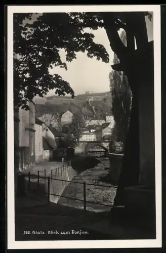 AK Glatz, Blick zum Donjon