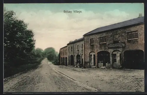 AK Belsay Village, Street at the end of town