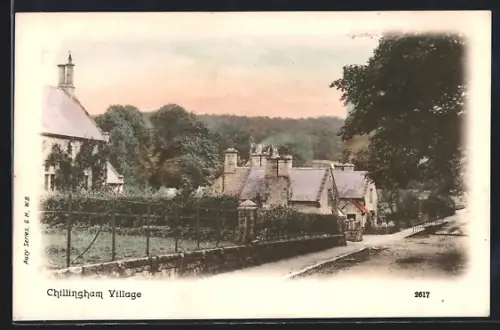 AK Chillingham Village, Panorama
