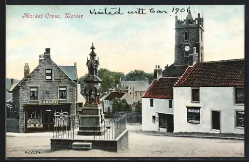 AK Wooler, Market Cross