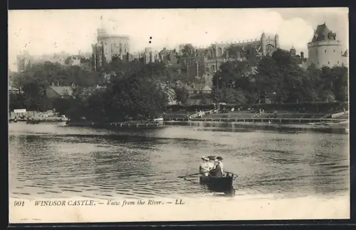 AK Windsor Castle, View from the River