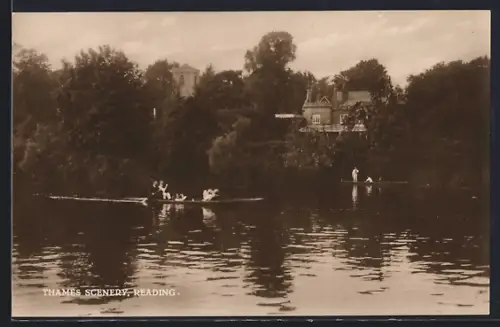 AK Reading, Thames Scenery