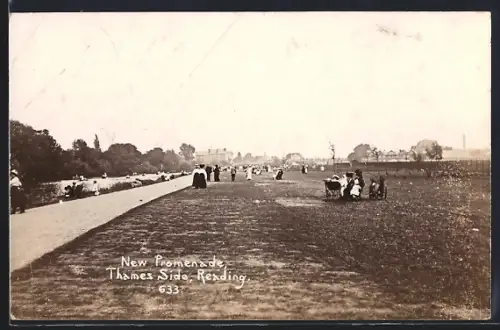 AK Reading, New Promenade, Thames Side