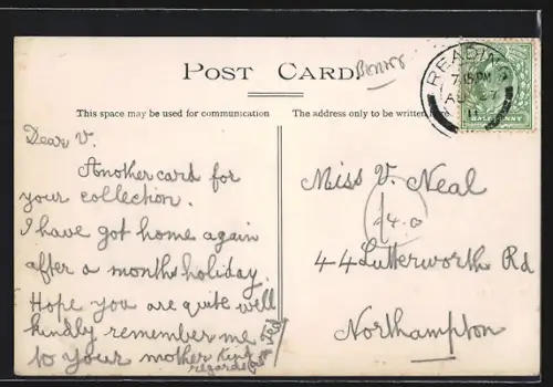 AK Reading, New Promenade, Thames Side