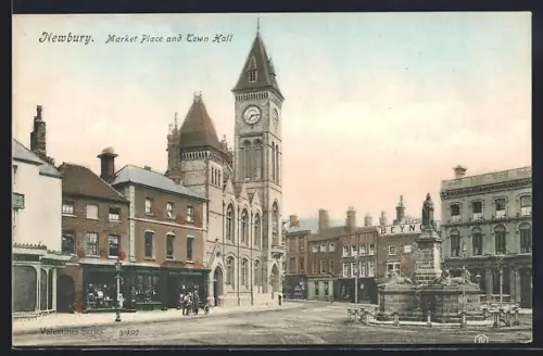 AK Newbury, Market Place and Town Hall