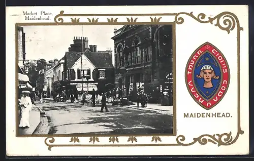 AK Maidenhead, Market Place, Passepartout